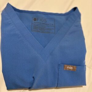 Figs Ceil Blue scrub set